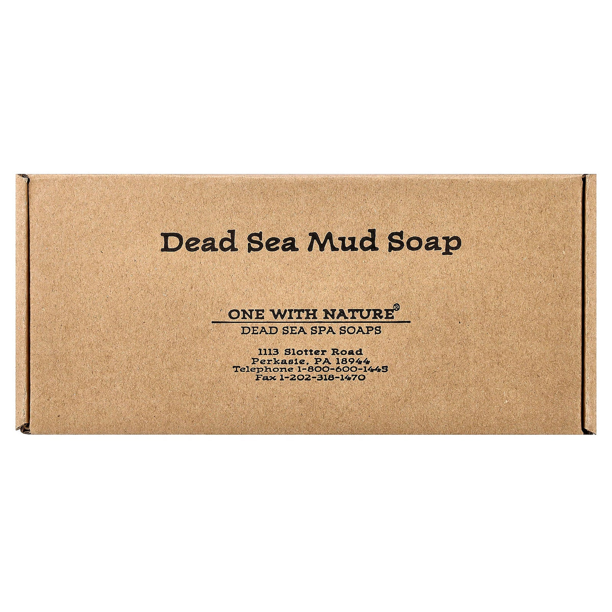 One with Nature, Dead Sea Mud Mineral Bar Soap, Fragrance-Free, 6 Count, 7 oz (198 g) Each