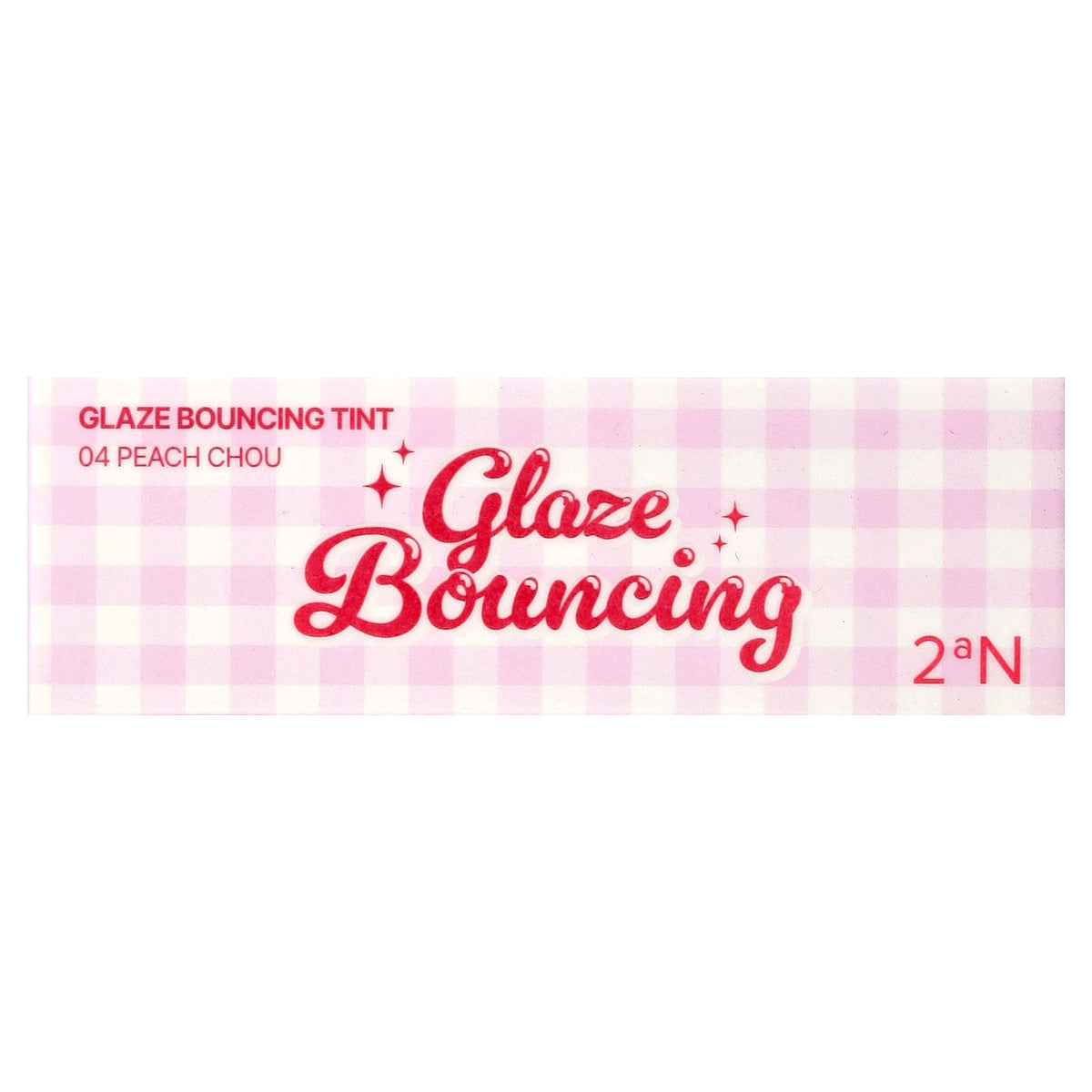 2aN, Glaze Bouncing Tint, 04 Peach Chou, 4.5 g
