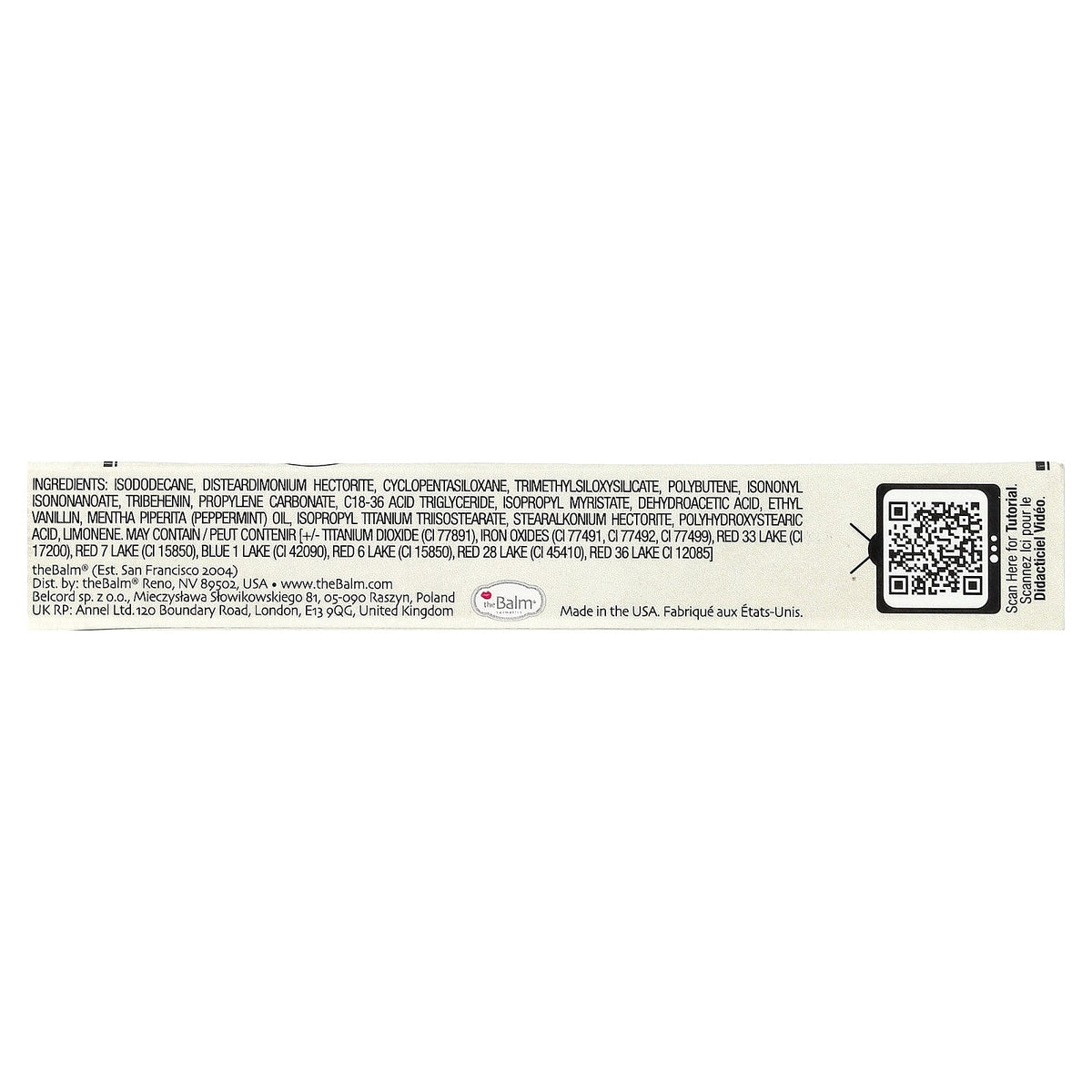 theBalm Cosmetics, Meet Matt(e) Hughes®, Long-Lasting Liquid Lipstick, Adoring, 0.25 fl oz (7.4 ml)