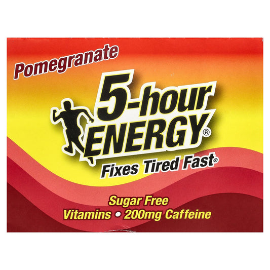 5 hour Energy, Pomegranate, 12 Bottles, 1.93 fl oz (57 ml) Each