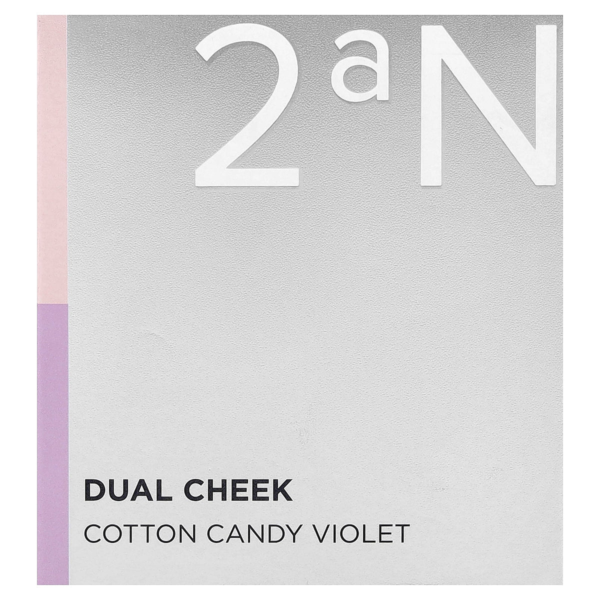 2aN, Dual Cheek, 01 Cotton Candy Violet, 9 g