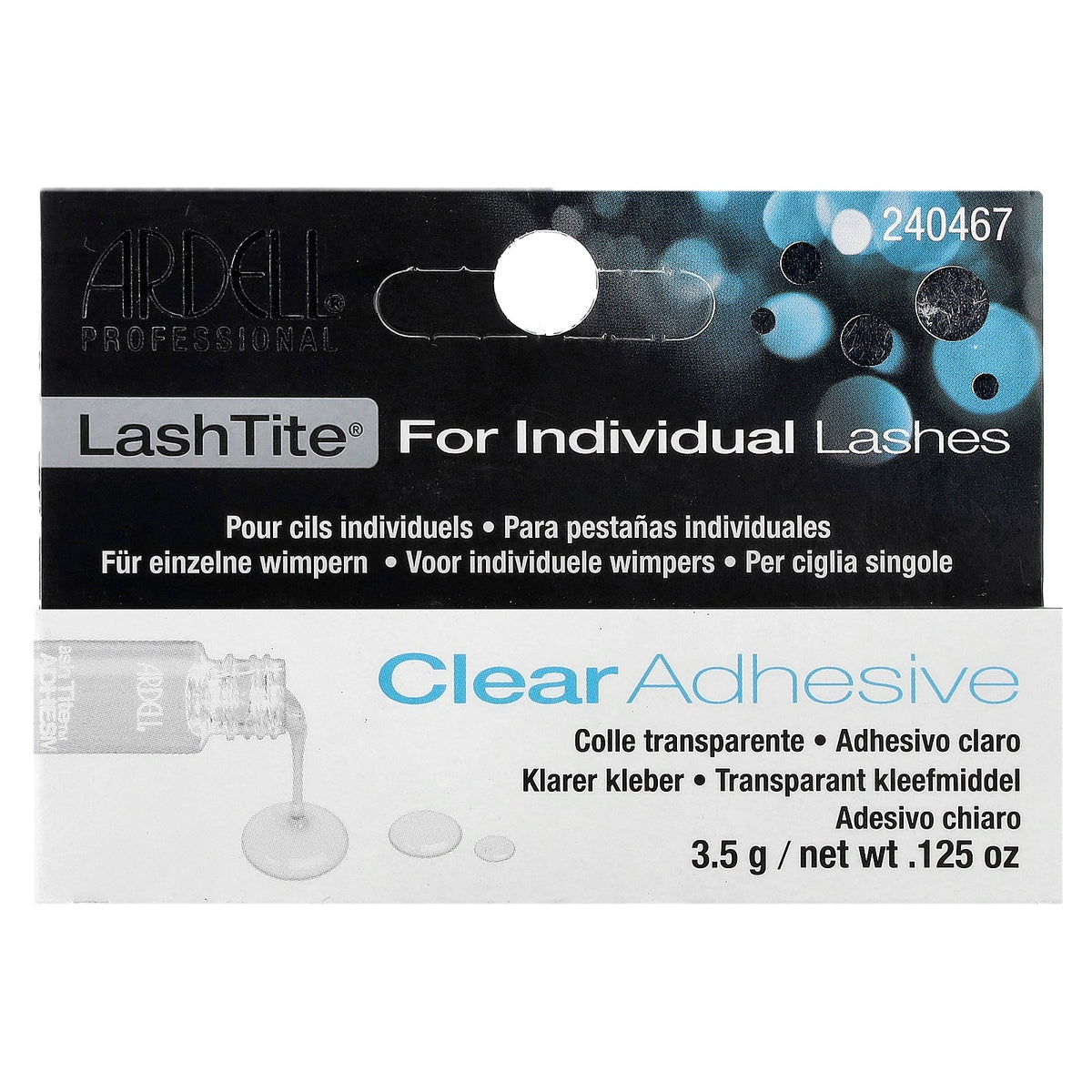 Ardell, LashTite®, Clear Adhesive , 0.125 oz (3.5 g)
