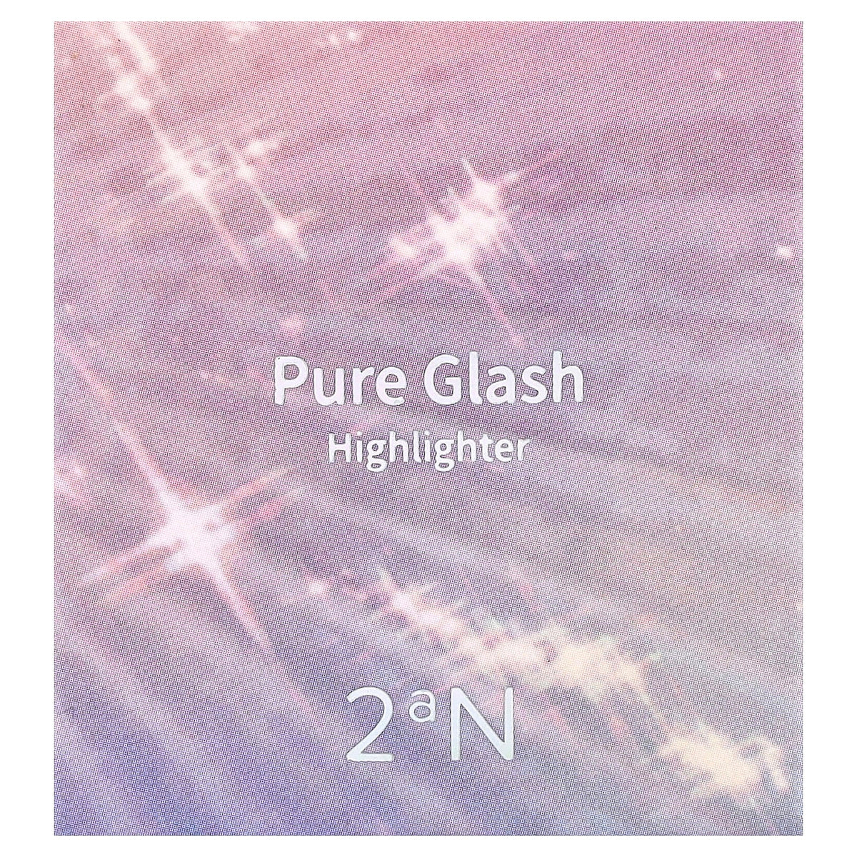 2aN, Pure Glash Highlighter, OR01 Peach Beam, 2.7 g