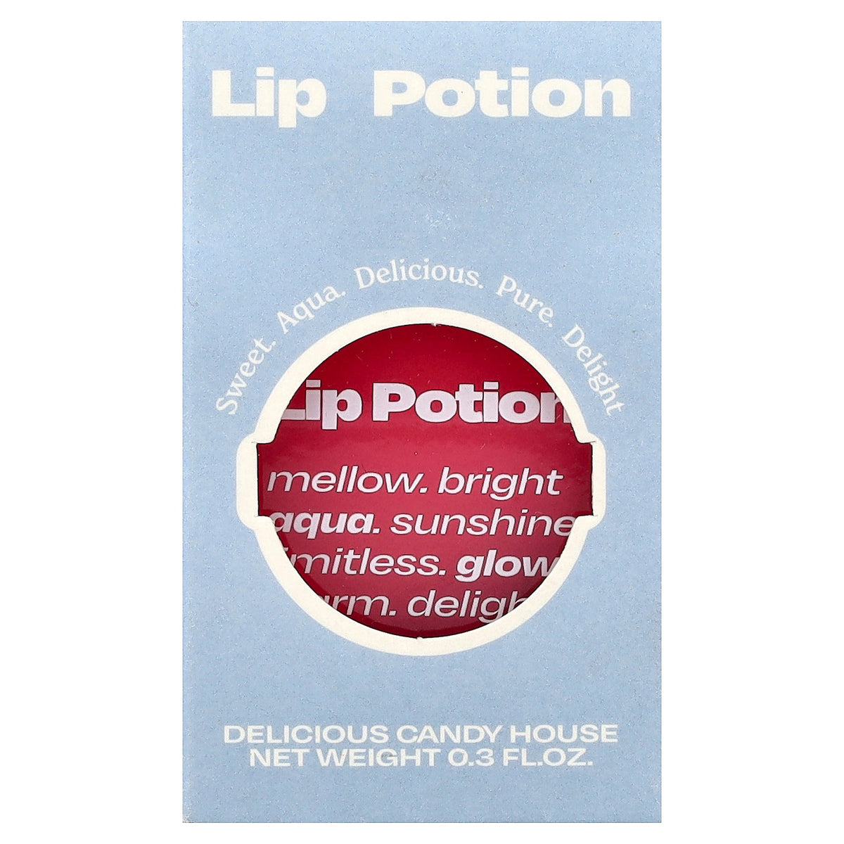 alternativestereo, Lip Potion Aqua Glow, No.7 Pink Soda, 0.3 fl oz (9 ml)