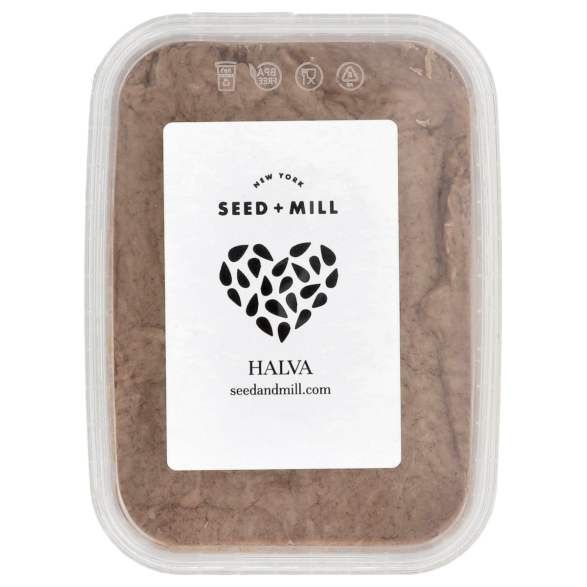 Seed + Mill, Halva, Dark Chocolate & Sea Salt, 8 oz (227 g)