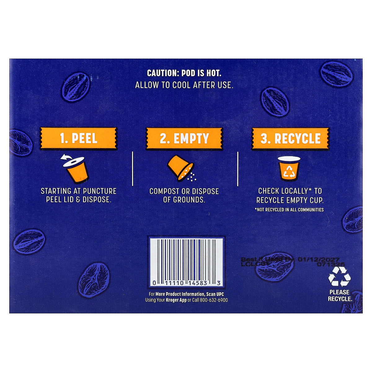Kroger, Coffee Pods, Breakfast Blend®, Light Roast, 48 Pods, 0.31 oz (8.9 g) Each