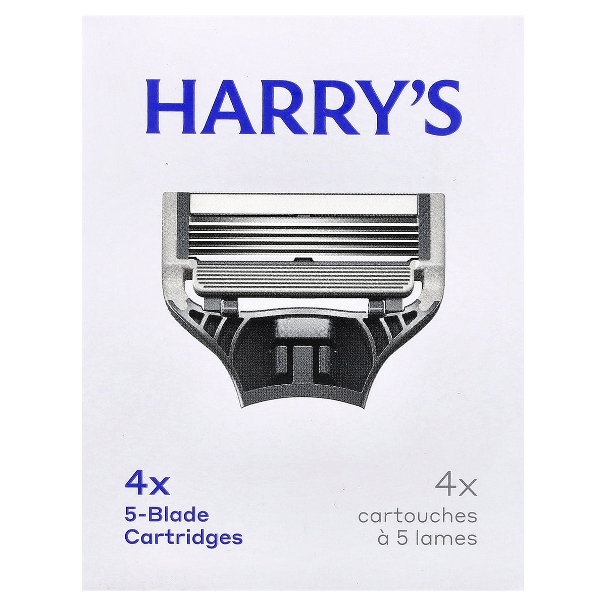 Harry's, 5-Blade Cartridge Refills for Men, 4 Cartridges