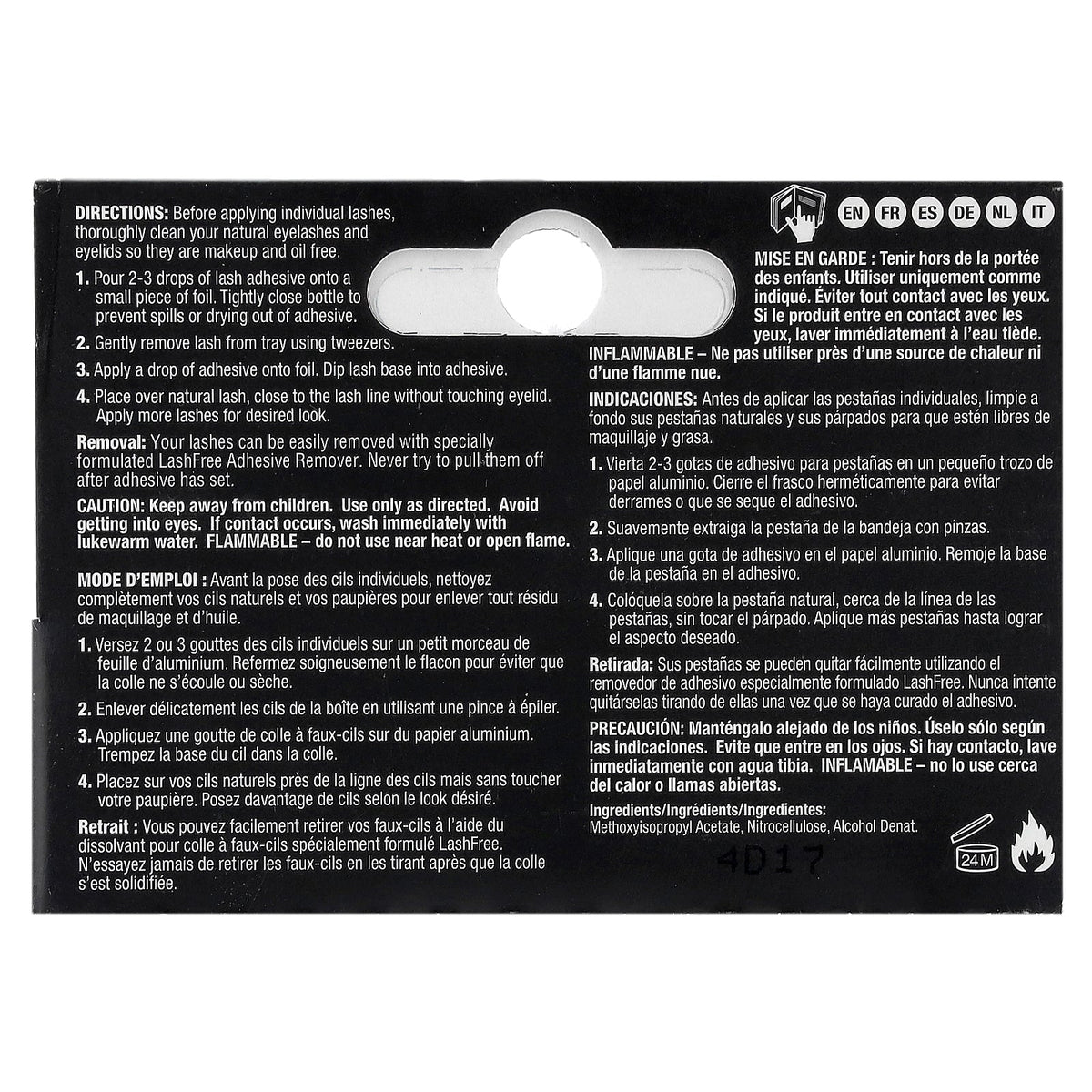 Ardell, LashTite®, Clear Adhesive , 0.125 oz (3.5 g)