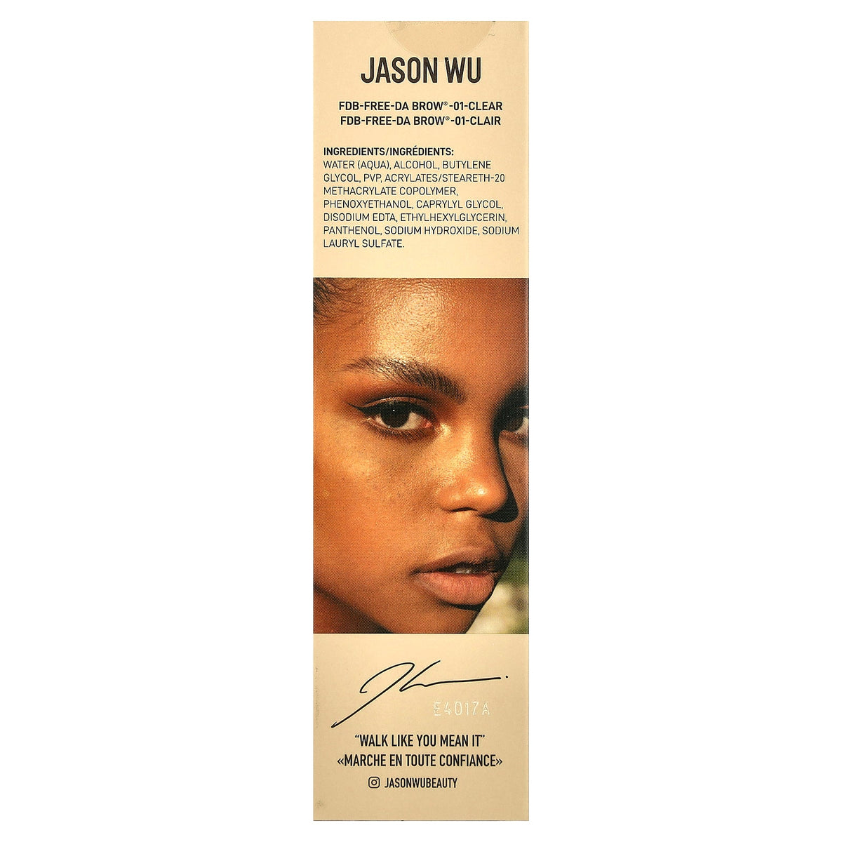 Jason Wu, Free-Da Brow®, Brow Mascara, 01 Clear, 0.24 fl oz (7.27 ml)
