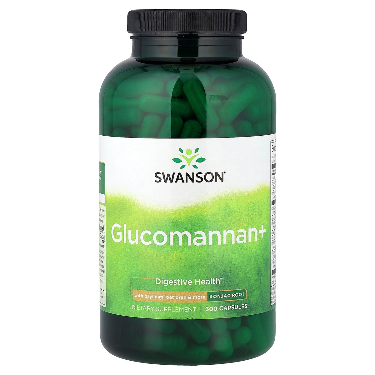Swanson Vitamins, Glucomannan+, 300 Capsules