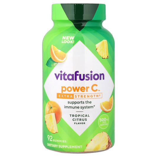 VitaFusion, Power C™ Gummies, Tropical Citrus, 92 Gummies (125 mg per Gummy)