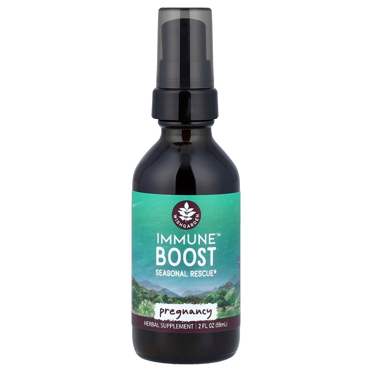 WishGarden Herbs, Immune™ Boost, Pregnancy, 2 fl oz (59 ml)