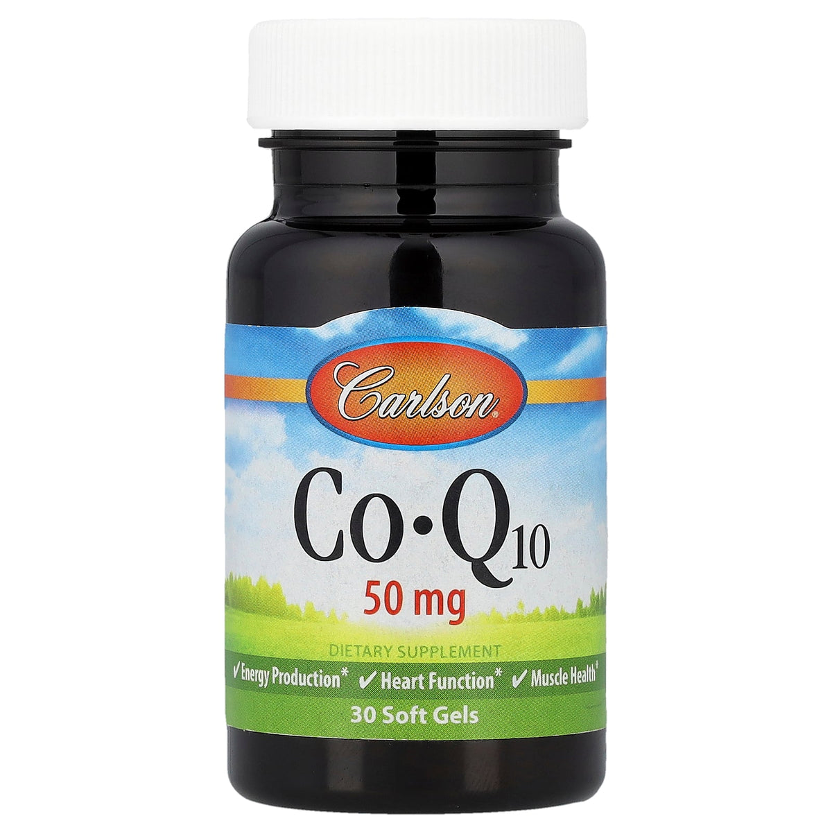 Carlson, CoQ10, 50 mg, 30 Soft Gels