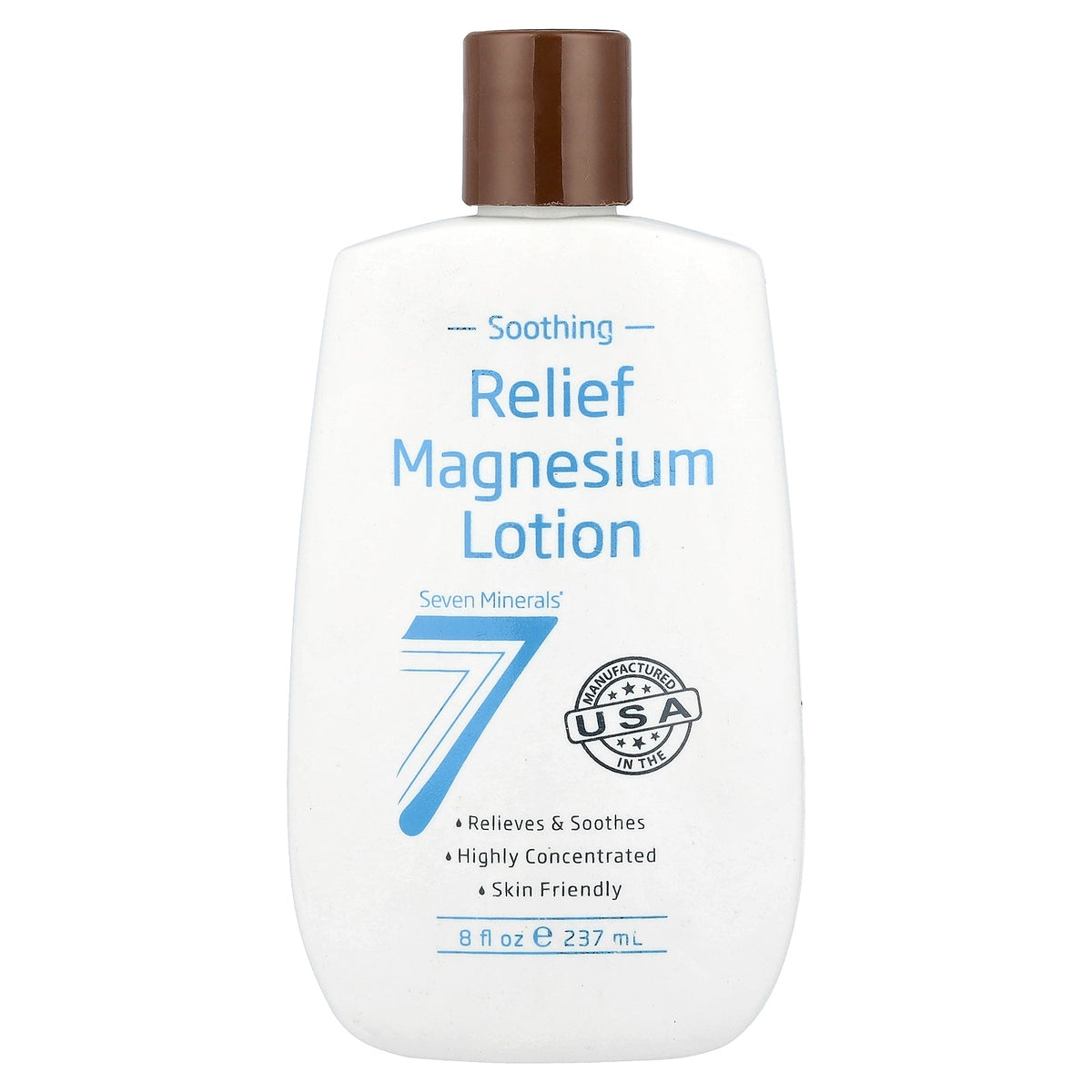 Seven Minerals, Soothing Relief Magnesium Lotion, 8 fl oz (237 ml)