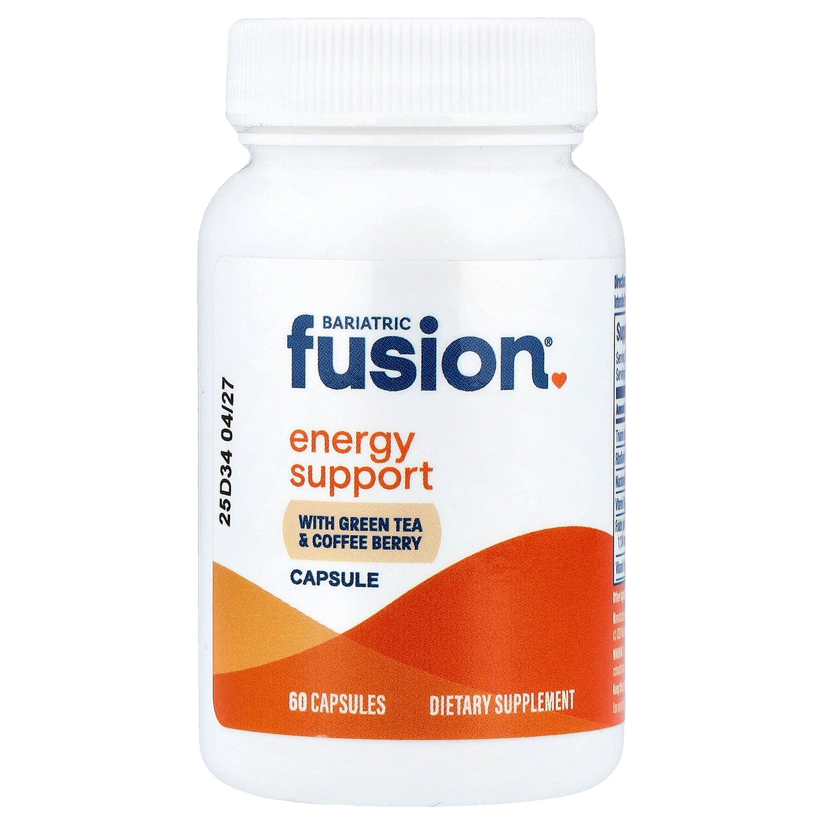 Bariatric Fusion, Energy Support, 60 Capsules