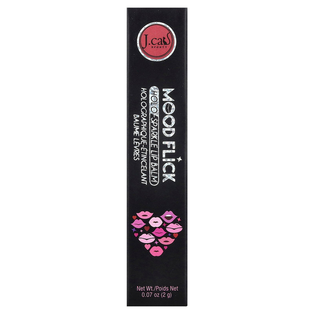 J.Cat Beauty, Mood Flick, Holo-Sparkle Lip Balm, MLB101 Switch Off, 0.07 oz (2 g)