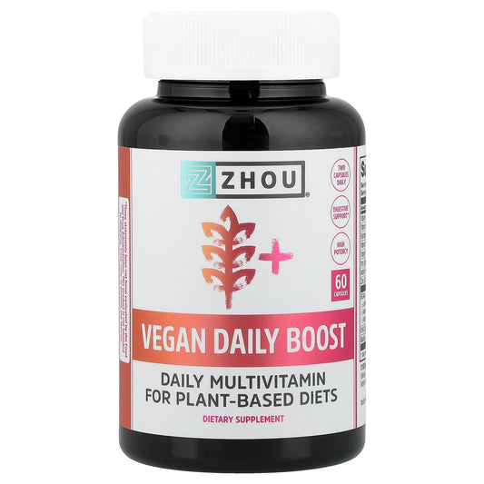 Zhou Nutrition, Vegan Daily Boosts, 60 Capsules