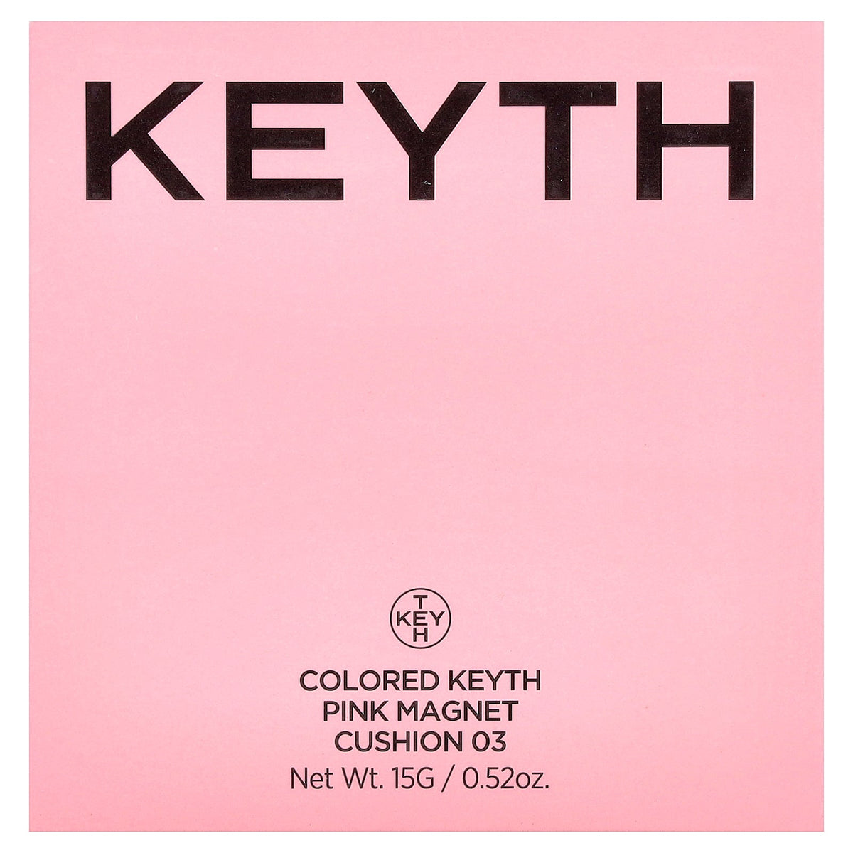 KEYTH, Colored Pink Magnet Cushion, 03 Pure Beige, 0.52 oz (15 g)