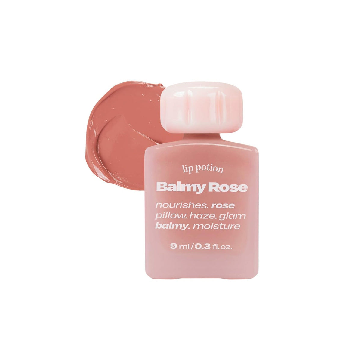 alternativestereo, Lip Potion Balmy Rose, No.0 Nudy Apricot, 0.3 fl oz (9 ml)