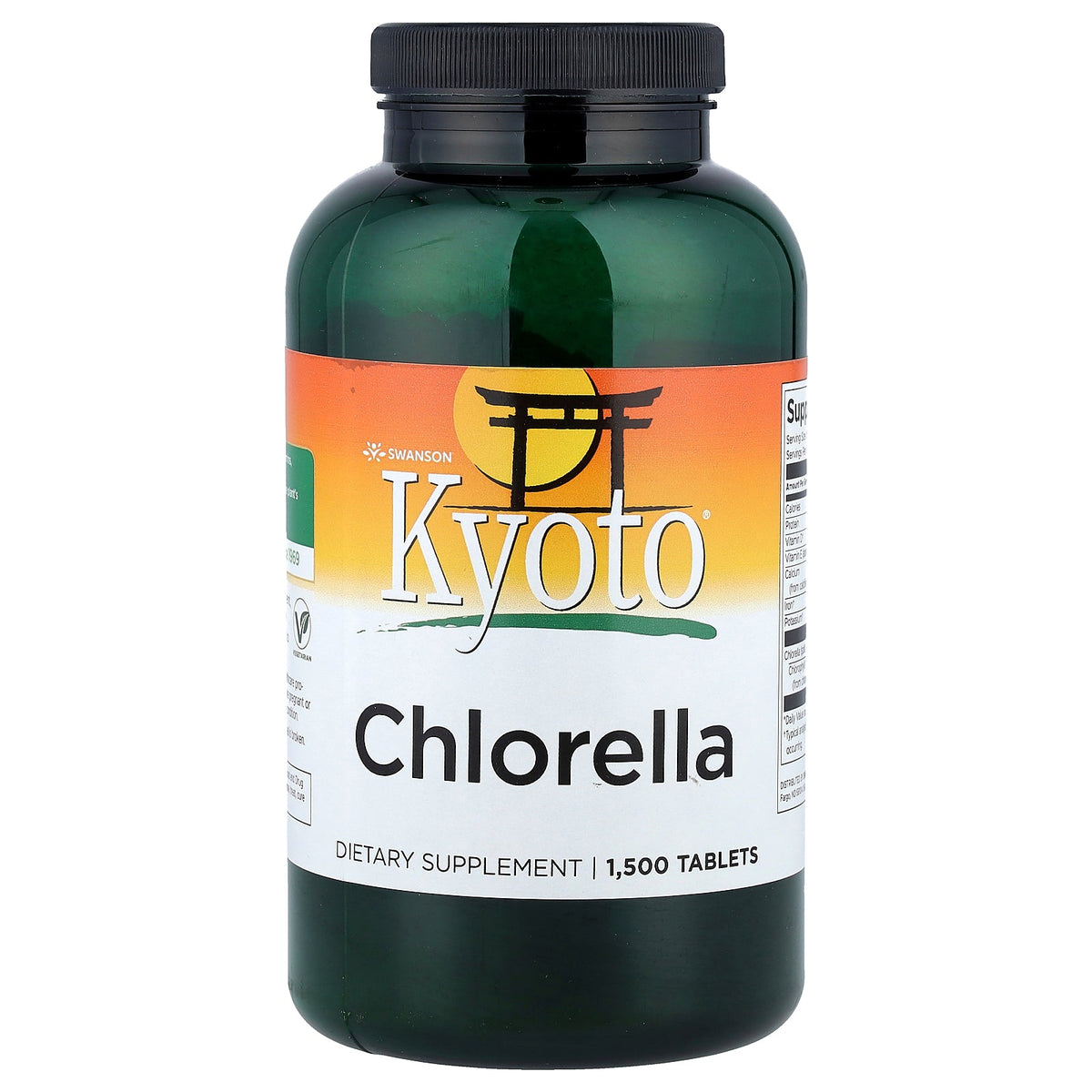 Swanson Vitamins, Kyoto® Chlorella, 1,500 Tablets