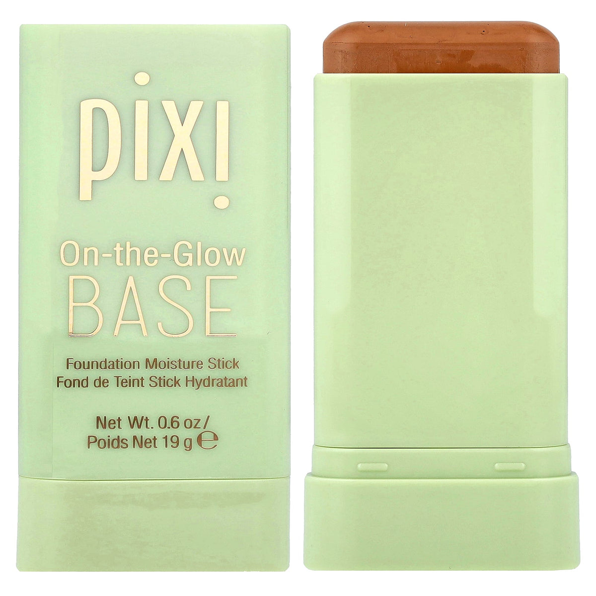 Pixi Beauty, On-The-Glow Base, Foundation Moisture Stick, Mocha, 0.6 oz (19 g)