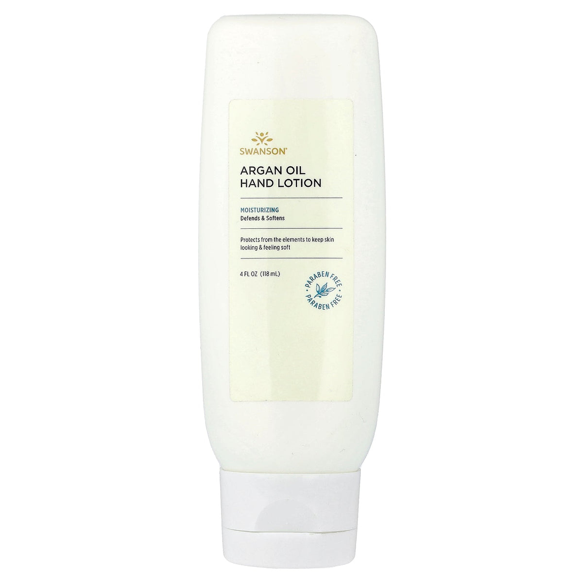 Swanson Vitamins, Argan Oil Hand Lotion, 4 fl oz (118 ml)