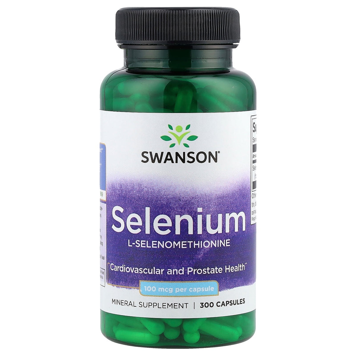Swanson Vitamins, Selenium, 100 mcg, 300 Capsules
