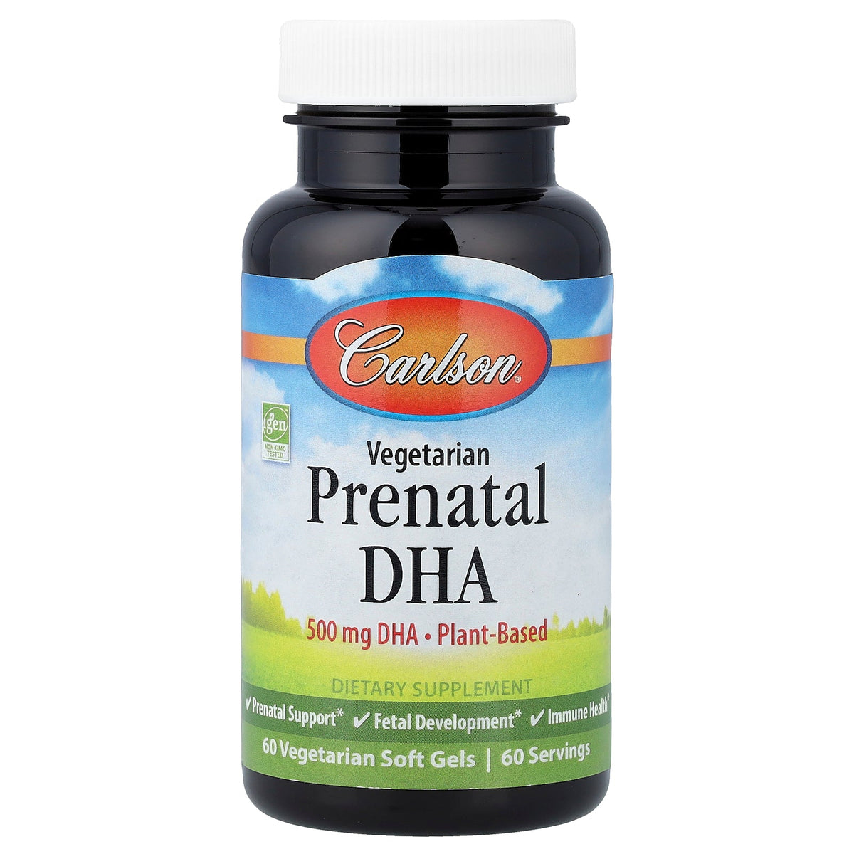 Carlson, Vegetarian Prenatal DHA, 60 Vegetarian Soft Gels