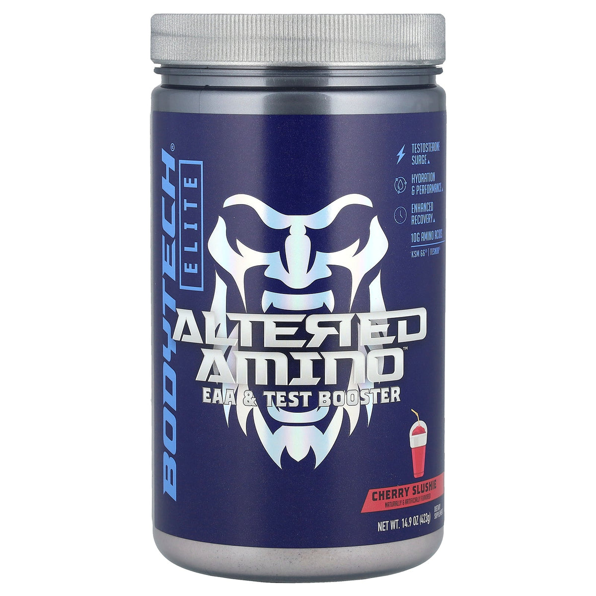 BodyTech, Elite, Altered Amino ™, EAA & Test Booster, Cherry Slushie, 14.9 oz (423 g)