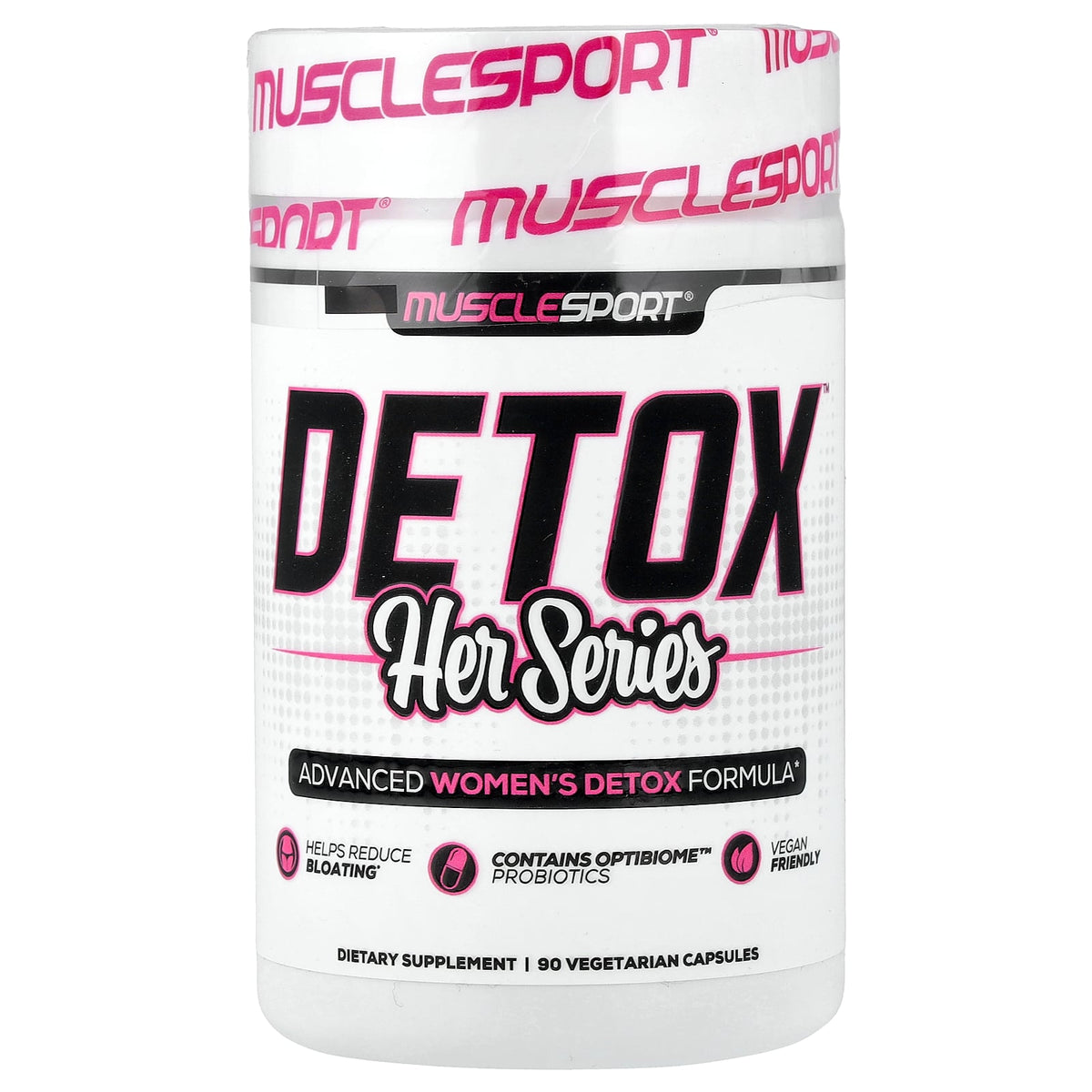 MuscleSport, Her Series, Detox™, 90 Vegetarian Capsules