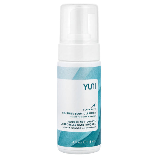 Yuni Beauty, Flash Bath, No-Rinse Body Cleanser, 4 fl oz (118 ml)