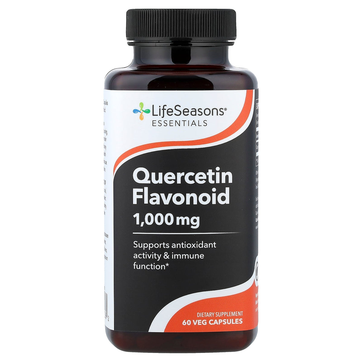 LifeSeasons, Quercetin Flavonoid, 60 Veg Capsules (500 mg per Capsule)