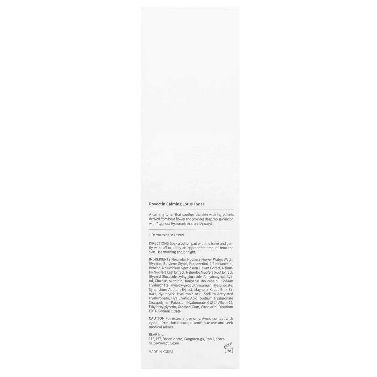 Rovectin, Calming Lotus Toner, 6.76 fl oz (200 ml)
