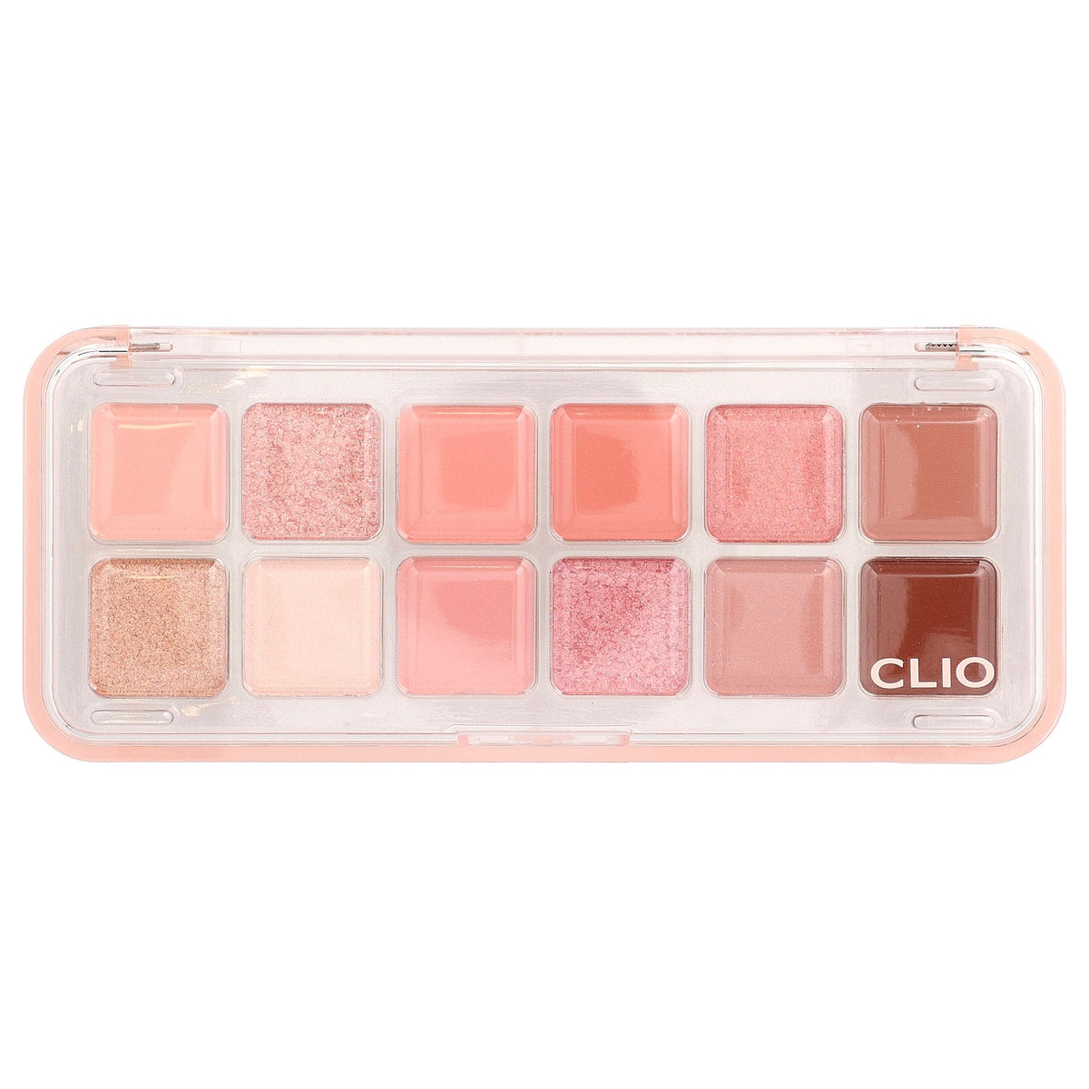 Clio, Pro Eye Palette Air, 09 Peach Mate Apple , 1 Count