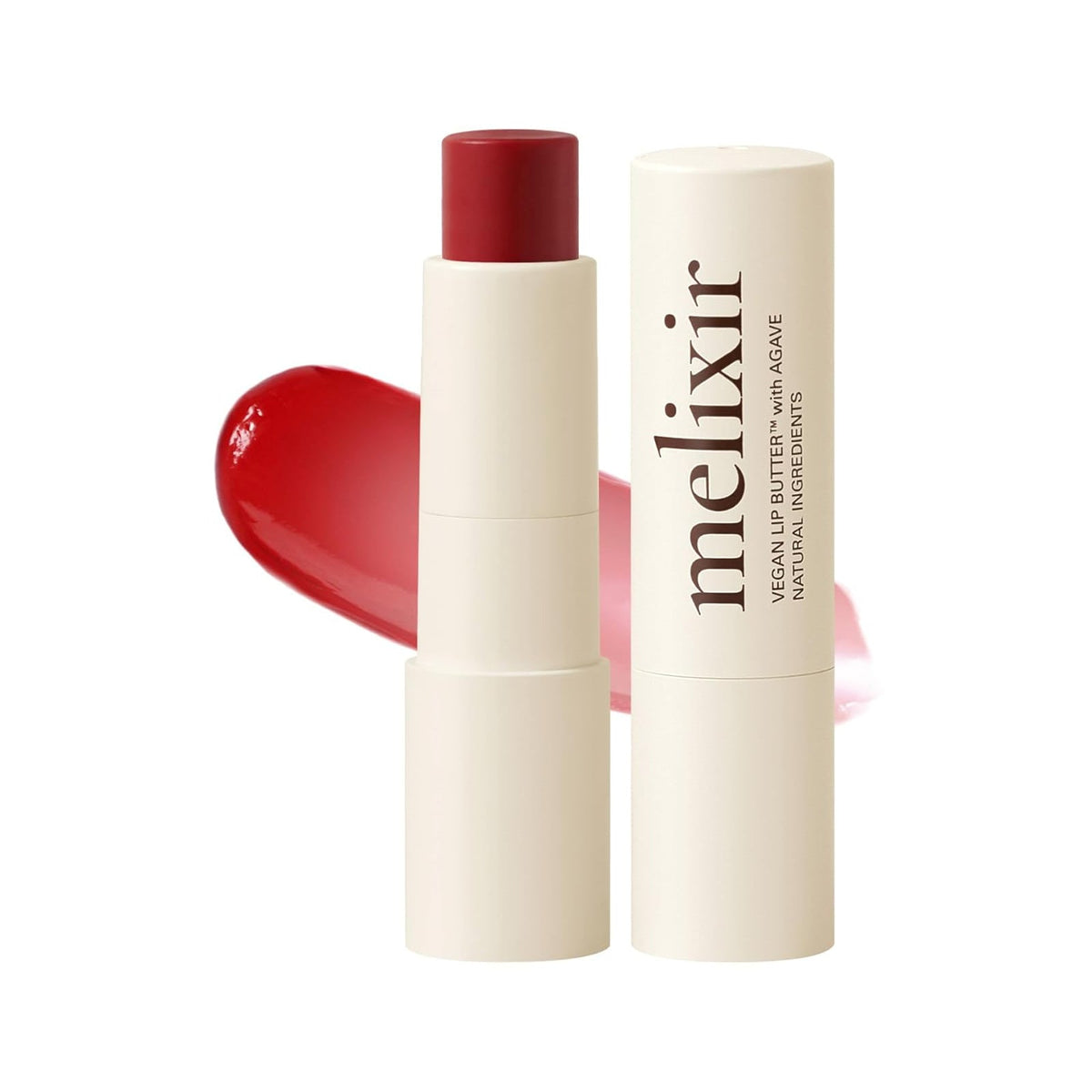 Melixir, Vegan Lip Butter™ with Agave, 03 Red Velvet, 0.13 oz (3.9 g)