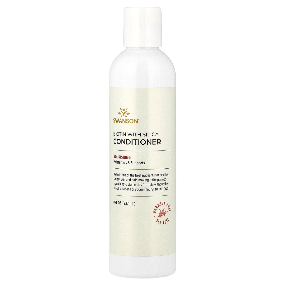 Swanson Vitamins, Biotin with Silica Conditioner, 8 fl oz (237 ml)