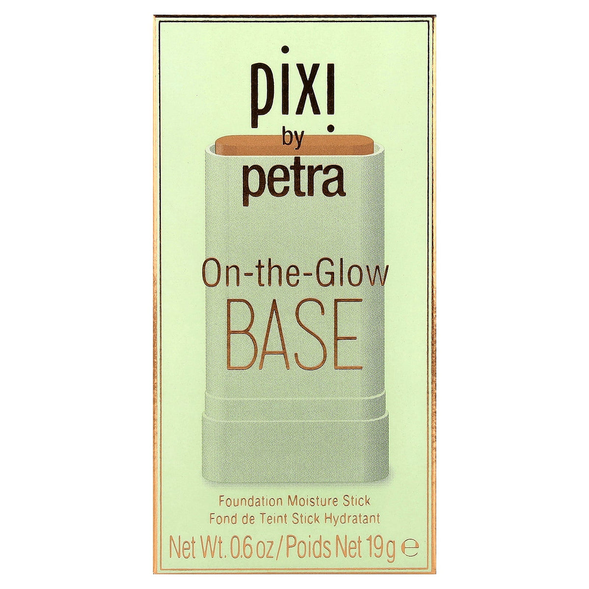 Pixi Beauty, On-The-Glow Base, Foundation Moisture Stick, Tan, 0.6 oz (19 g)