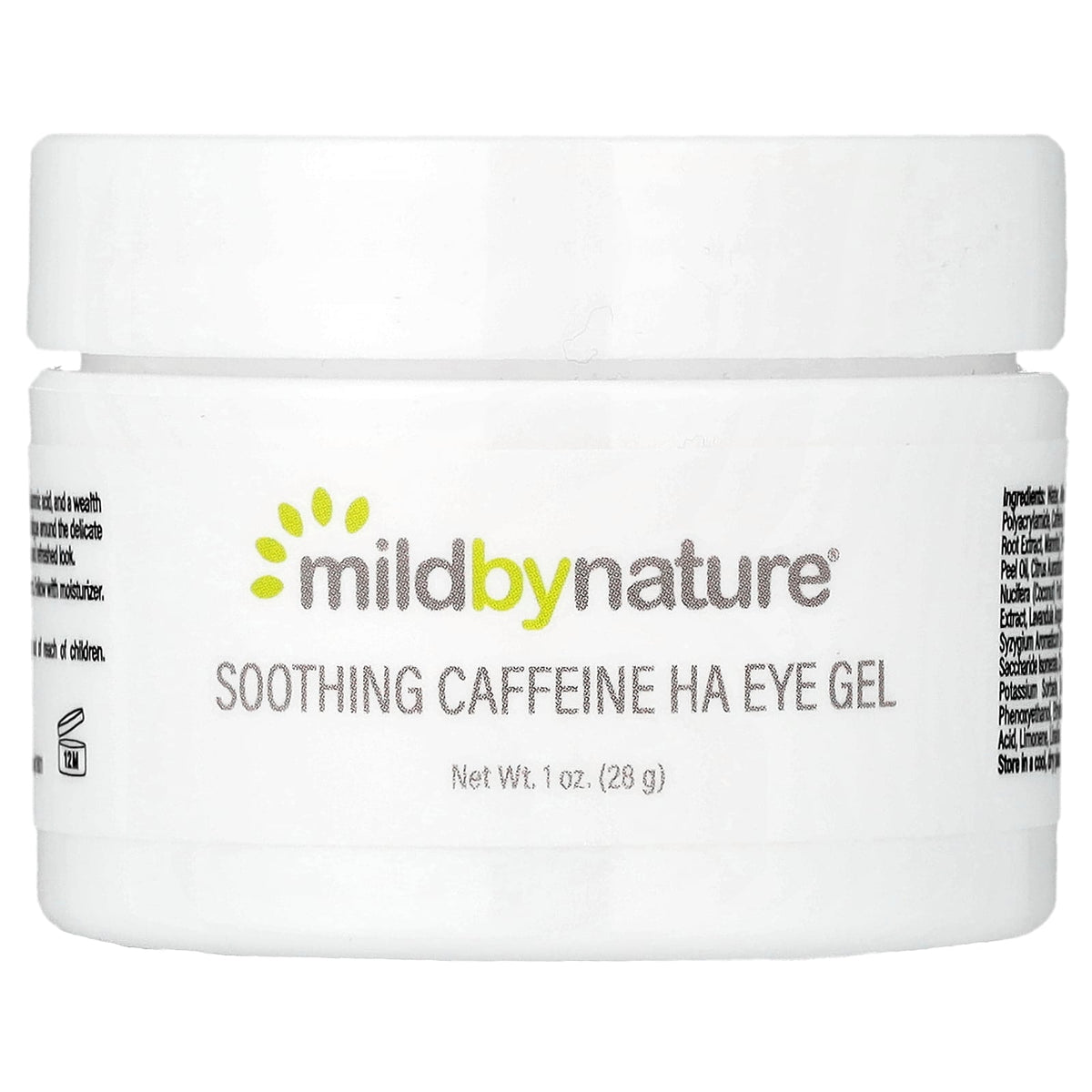 Mild By Nature, Soothing Caffeine Hyaluronic Acid Eye Gel, 1 oz (28 g)