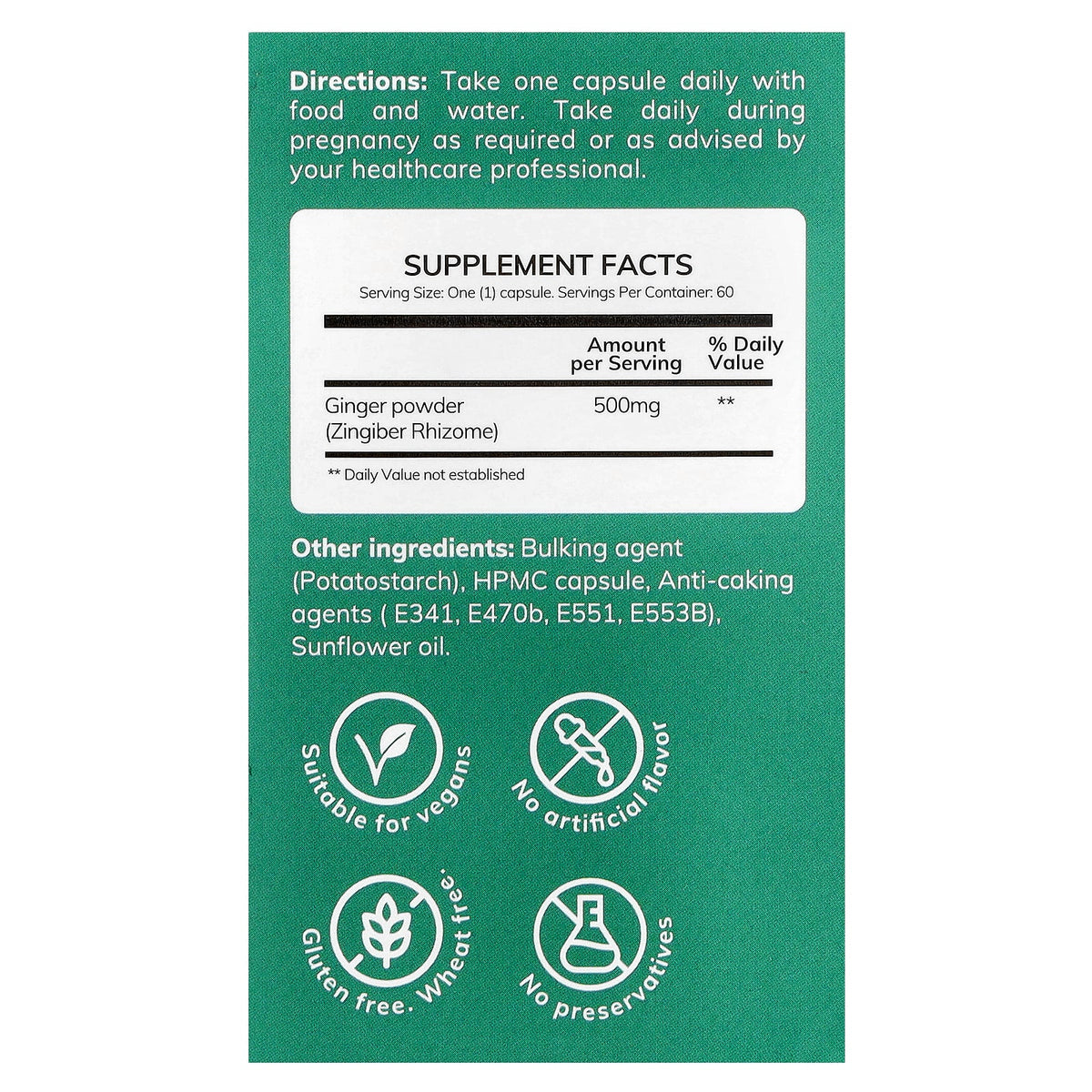 Conceive Plus, Morning Sickness Relief, 60 Vegan Capsules (500 mg per Capsule)