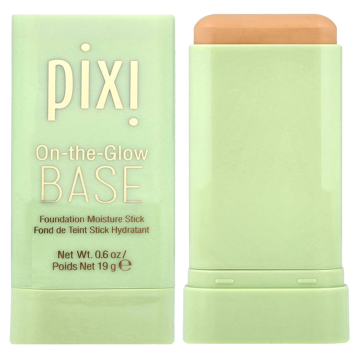 Pixi Beauty, On-The-Glow Base, Foundation Moisture Stick, Beige, 0.6 oz (19 g)