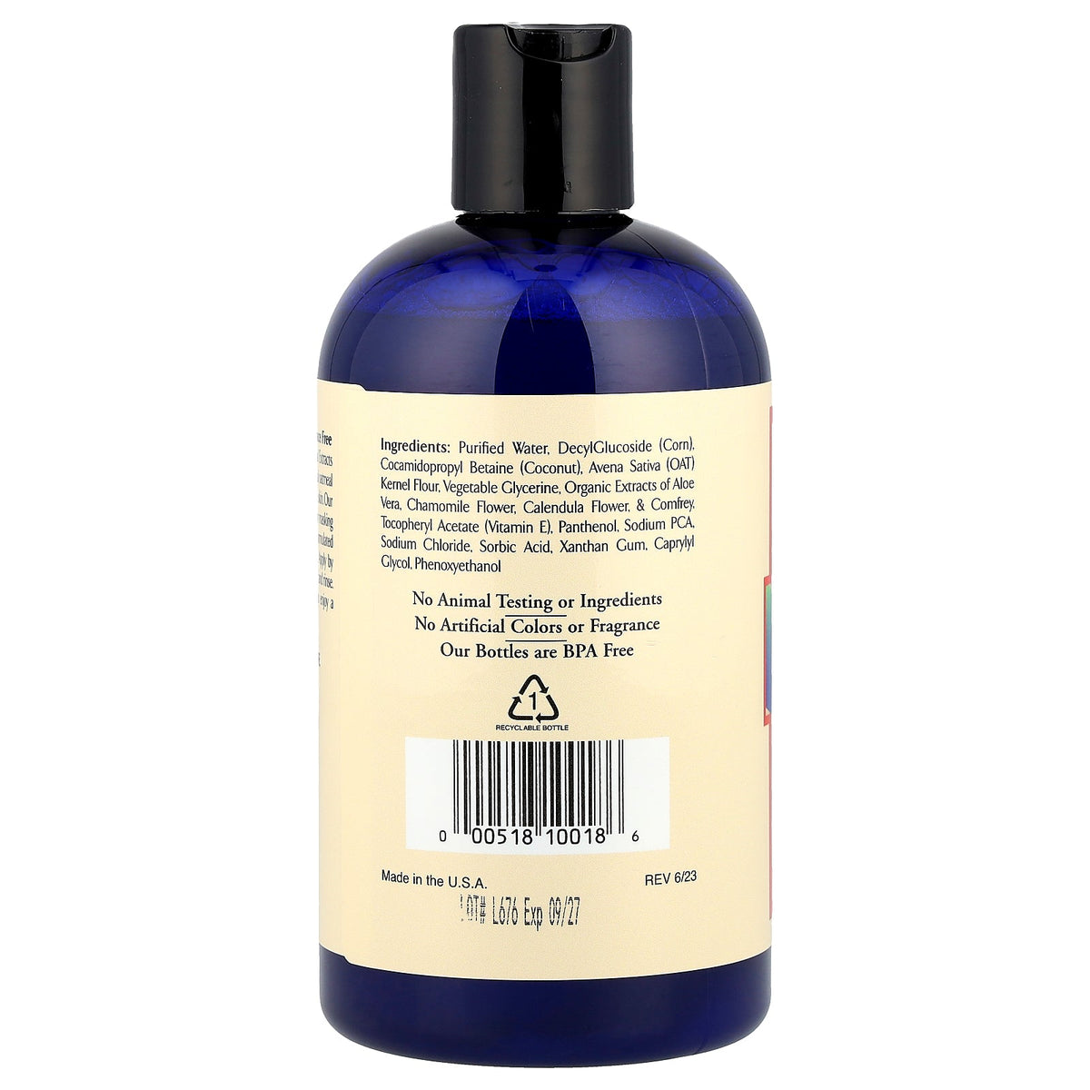 Rainbow Research, Colloidal Oatmeal Bath & Body Wash, Unscented, 12 fl oz (360 ml)