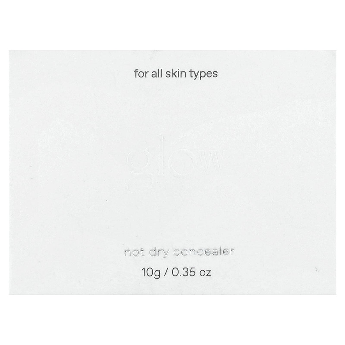 Glow, Not Dry Concealer, For All Skin Types, Pale/Blush Beige, 0.35 oz (10 g)