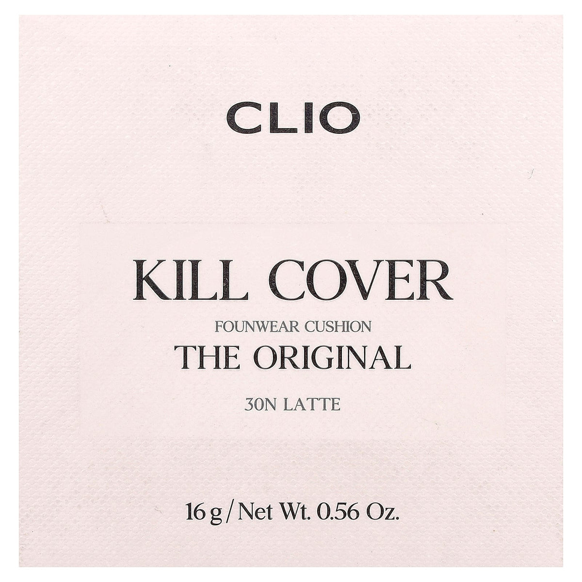 Clio, Kill Cover FounWear Cushion, 30N Latte, 0.56 oz (16 g)