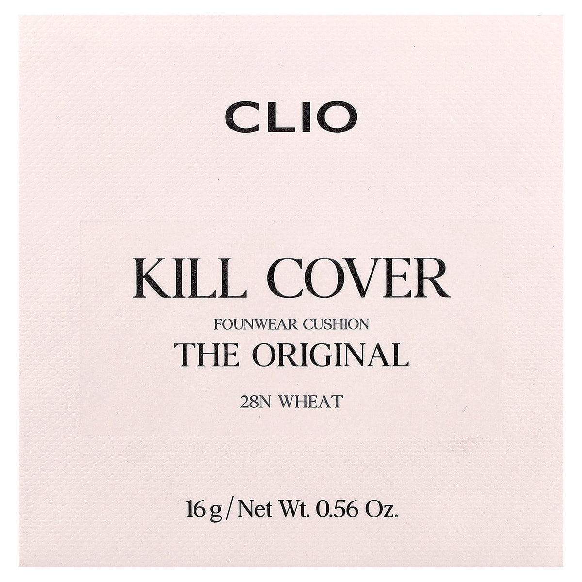 Clio, Kill Cover FounWear Cushion, 28N Wheat, 0.56 oz (16 g)