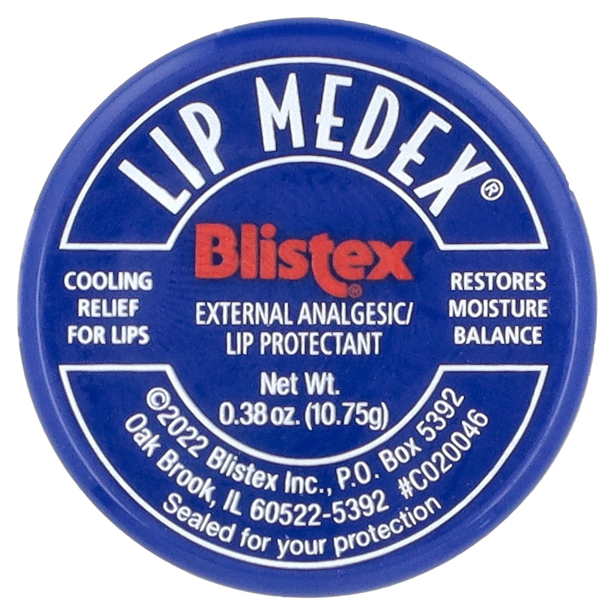 Blistex, Lip Medex®, Lip Protectant/External Analgesic , 0.38 oz (10.75 g)