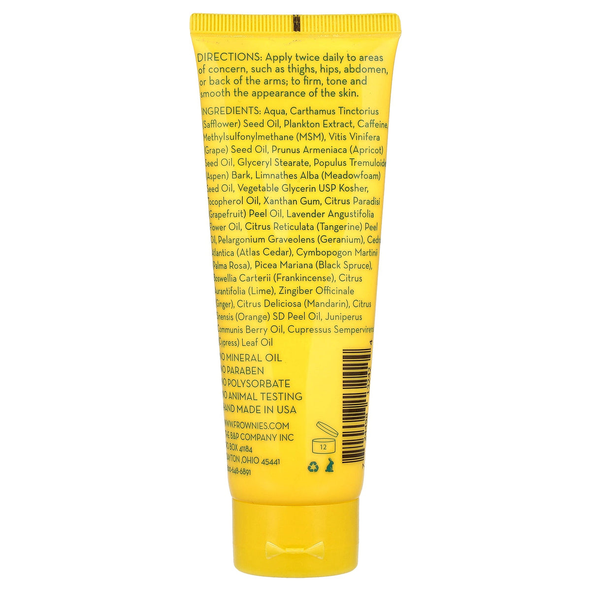 Frownies, Cellulite Cream, 4 oz (118 ml)