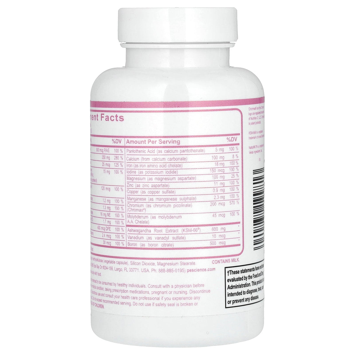 PEScience, TruMulti, Women's Formula, 90 Capsules
