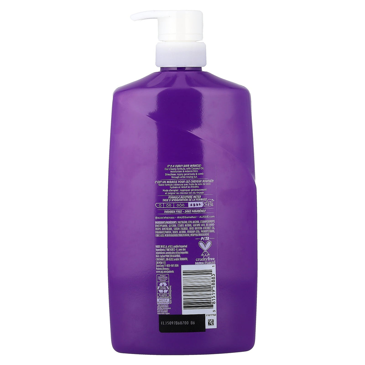 Aussie, Miracle Curls, Conditioner With Coconut Oil, 26.2 fl oz (778 ml)