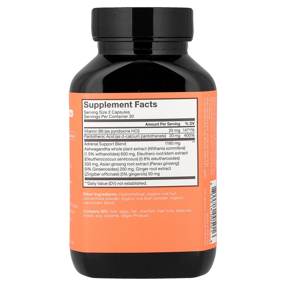HUM Nutrition, Uber Energy, 60 Vegan Capsules