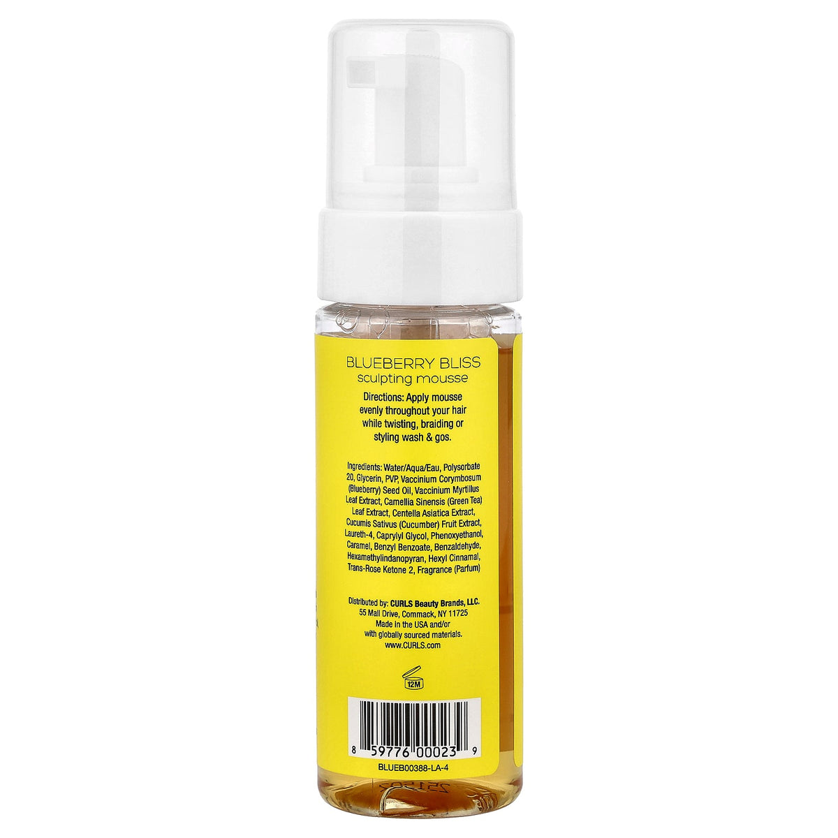 Curls, Blueberry Bliss, Sculpting Mousse, 5.75 fl oz (170 ml)